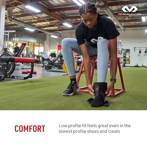 McDavid Ankle Brace, Low Profile Lace-Free Phantom Ankle Braces for Men Basketball and more. Lightweight Design, Advanced ...