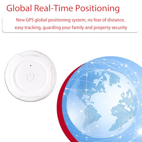 GPS Tracker for Vehicles,Mini Portable GPS Tracker Hidden Magnetic Tracker Real-Time Tracking Global Coverage for Car,Pet...