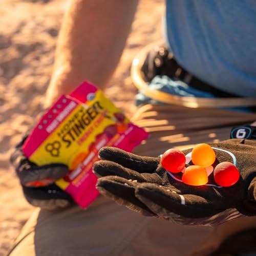 Honey Stinger Organic Fruit Smoothie Energy Chew, Gluten Free & Caffeine Free, for Exercise, Running and Performance, Spor...
