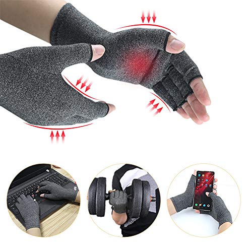 Fingerless Gloves For Women Men – Breathable Soft Half Finger Glove Spandex Blend Moisture Wicking for Sport