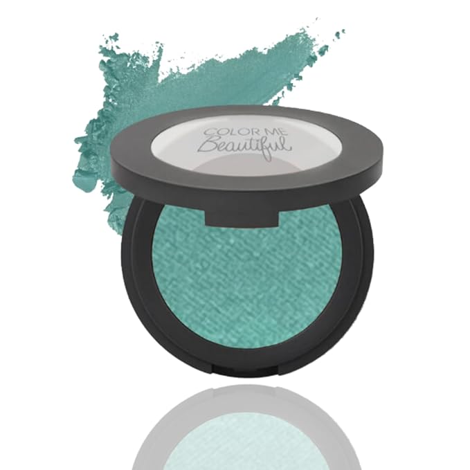 Color Me Beautiful Color Pro Single Eyeshadow, Full Pigment and Long-Lasting Pressed Powder, Cruelty-Free