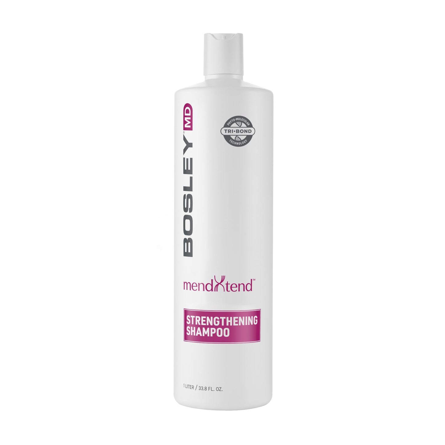 BosleyMD MendXtend Strengthening Shampoo to Promote Growth & Prevent Breakage with Saw Palmetto, Hyaluronic Acid and Pomegranate