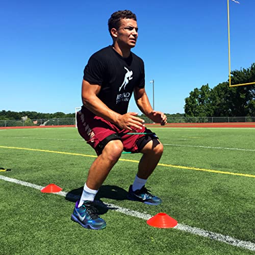 Kbands | Speed and Strength Leg Resistance Bands | Includes Speed 101 and Agility FX Digital Training Programs - Sizes for...