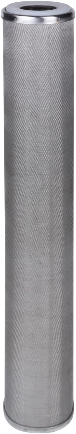 Amwater Stainless Steel Re-Cleanable Wire Mesh Filter Cartridge 20 "Length,2.5 "OD(50 Micron)
