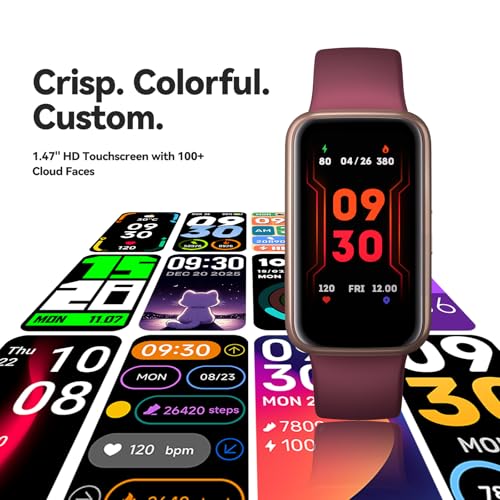Enfit Fitness Trackers,Smart Watch with 1.47" Color Screen,100+Sport Modes Fitness Watch with Heart Rate Sleep Monitor, Pe...