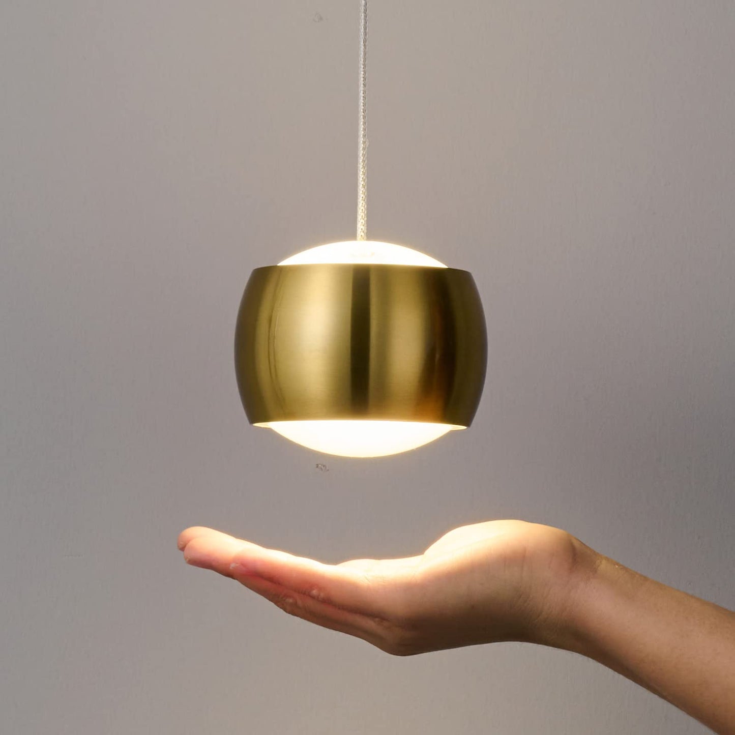 Adcthome Modern Led Dimmable Pendant Light Fixtures Mini Island Pendant Lighting For Kitchen Island Dinning Room Bedroom Bar  Kitchen Island Ceiling Hanging Light Fixtures(Gold-3-Pack)