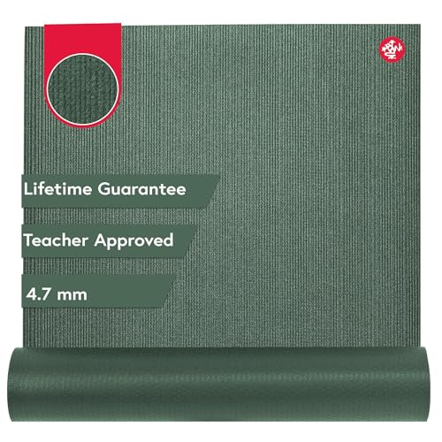 Manduka PROlite Yoga Mat - 4.7mm | Lifetime Durability | Hygienic Construction | Teacher Approved