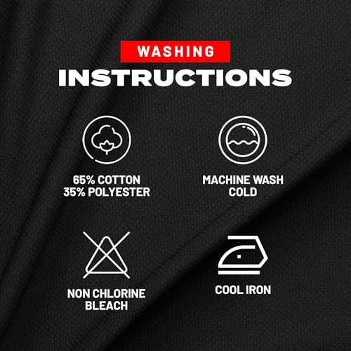 Access Men’s Heavyweight Thermal Shirt Crew Neck, Waffle Knit Long Sleeve Base Layer for Cold Weather