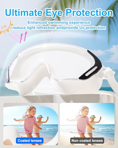 seasprint Swim Goggles, Wide Angle Anti-fog and UV Leak Proof Goggles,Swimming Goggles for Adult Youth