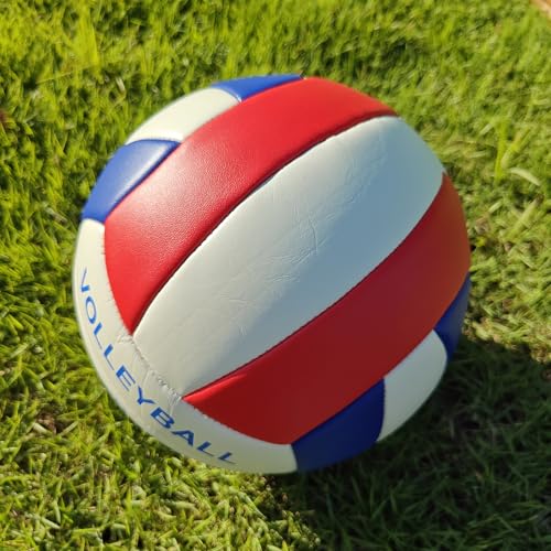 JIUERYUN Volleyball, Waterproof Indoor Outdoor Volleyball for Beach Game Gym Training (Official Size 5)