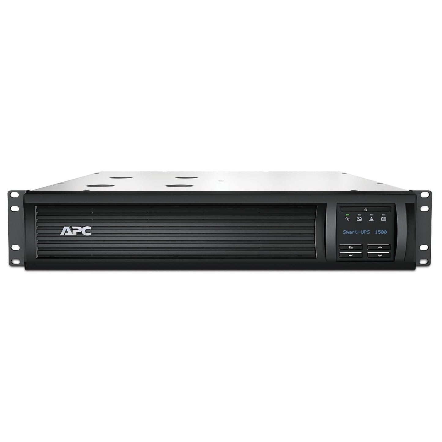 Apc 1500Va Smart Ups With Smartconnect And Network Card, Smt1500Rm2Ucnc, Rackmount 2U, Sinewave Ups Battery Backup, 120V, Line I