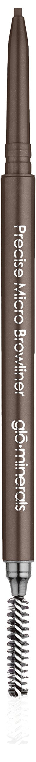 Glo Skin Beauty Precise Micro Browliner | Long-Lasting, Wax-Based Formula Glides On Skin and Shapes Your Brows, (Raven)