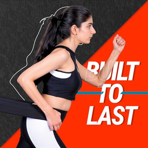 76 Inches Long Heavy Fabric Resistance Bands for Women and Men - Non-Slip, Durable Exercise Bands for Stretching, Yoga, Ho...