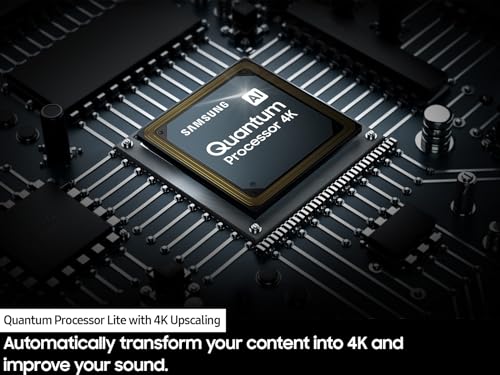 Samsung 50-Inch Class QLED 4K Q60D Series Quantum HDR Smart TV w/Object Tracking Sound Lite, Motion Xcelerator, Slim Design, Gaming Hub, Alexa Built-in (QN50Q60D, 2024 Model)