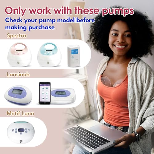 Nenesupply Handsfree Wearable Breastmilk Collection Cara Cups Caracups Compatible with Spectra S1 S2 9 Plus Lansinoh Breas...