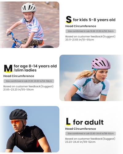 OutdoorMaster MIPS Bike Helmet for Adults-Two Removable Liners & Ventilation in Multi-Environment - Road Bicycle Helmets i...