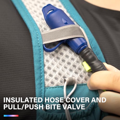N NEVO RHINO Hydration Bladder 2L-3L with Bladder Insulator, Water Bladder for Hiking Backpack, Leakproof Water Pouch, BP...