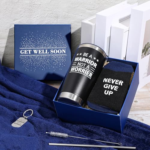 Sieral 5 Pcs Get Well Soon Gifts for Men Cancer and Chemotherapy Care Gifts Post Operative Recovery Gifts for Men