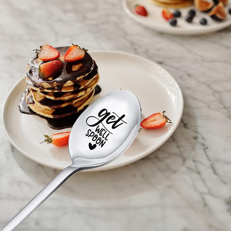 Get Well Spoon Inspirational Sobriety Gifts for Women Best Friend BFF Gift for Girls Post Surgery Recovery Gifts for Daugh...