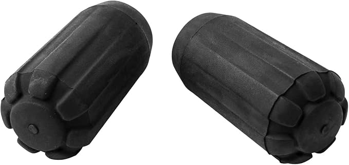 BLACK DIAMOND Trekking Pole Tip Protectors | Non-Marking TPU Tips | Enhanced Grip | Replacement Protectors for Poles
