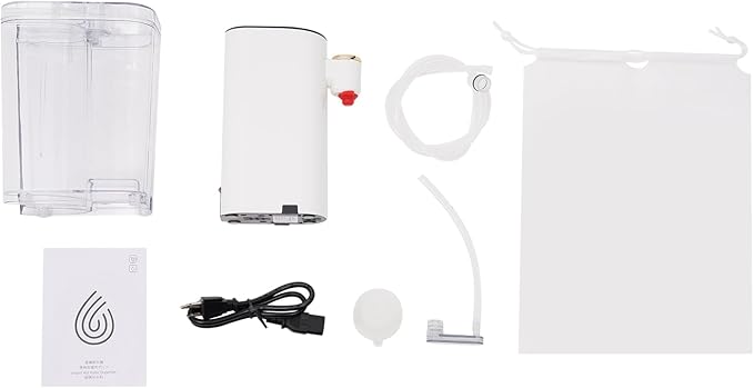 3s Instant Hot Water Dispenser, Baby Bottle Formula Dispenser, Mineral/Bottled Water Dispenser, 5 Temperatures Choices, Portable Water Warmer for Travel, Hotel (Machine + Water Tank)