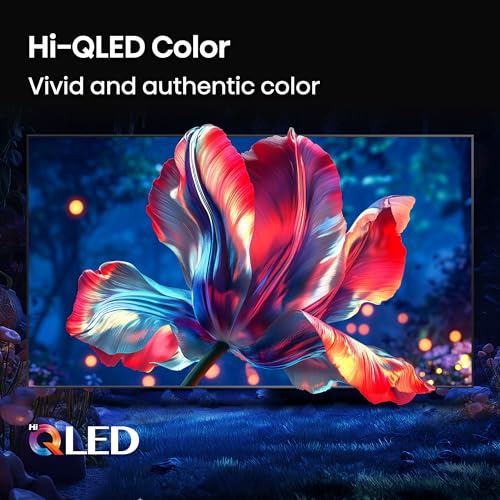 Hisense 55" E6 Cinema Series Hi-QLED 4K UHD Smart Fire TV (55E6QF, 2025 Model) - AI Light Sensor, Dolby Vision · Atmos, Vo...
