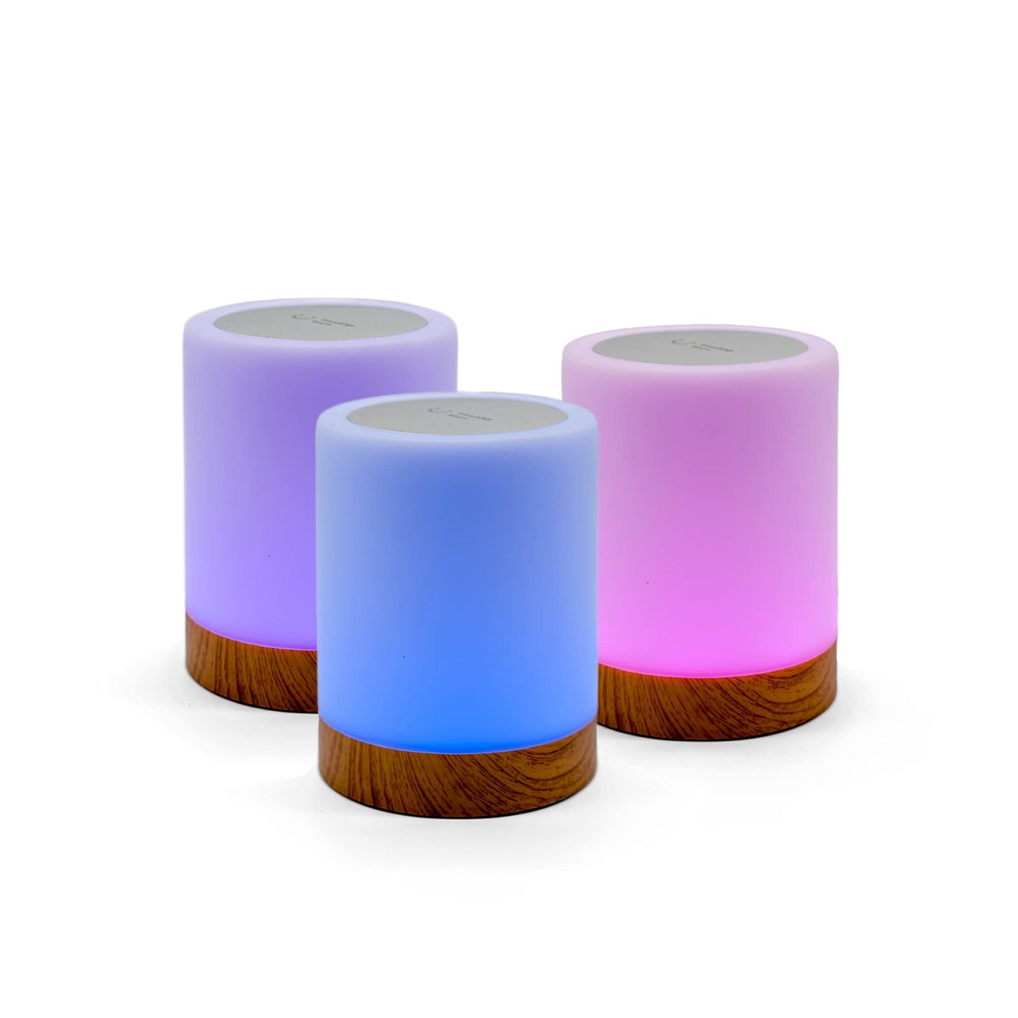 Friendship Lamps By Luvlink - No Subscription Wifi Touch Lamp For Long Distance Relationships  Couples  Friends & Family - Gift Ready (Set Of Three)