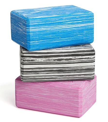 Everyday Yoga Premium Foam Block - Non-Slip High-Density Yoga Block for Balance, Stability & Stretching, EVA Foam Support,...