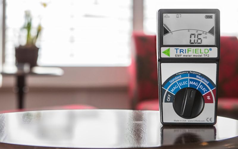 TriField EMF Meter Model TF2 – Made in USA - #1 Handheld EMF Detector for Magnetic/Electric/Radio Fields with Unlimited Free Support in The U.S. to Help Solve Your EMF Problems