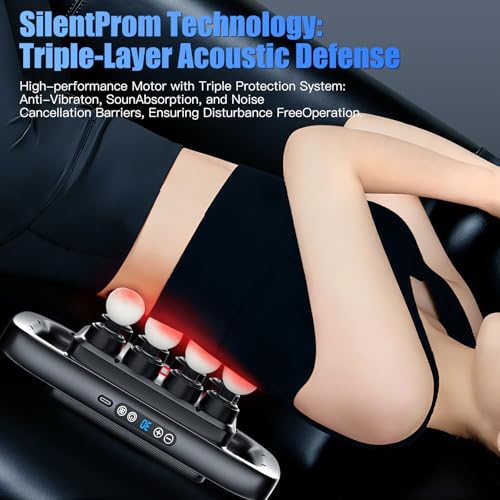Stellamist 16 Head Massage Gun Set, Deep Tissue Percussion Massager, Knot-Buster, Muscle Massager Pain Relief, Percussion ...