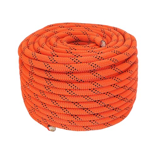 Ucreative 1/2 Inch × 120 Feet Braided Utility Rope – Heavy Duty Poly Rope for Tree Work(Non-Climbing), Pulling Branches, Y...