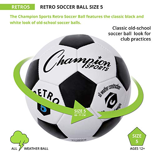 Champion Sports Retro Soccer Ball