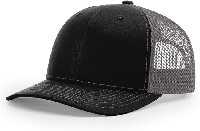 Richardson 112 Classic Six-Panel Adjustable Snapback Trucker Cap | Bulk Packs Available