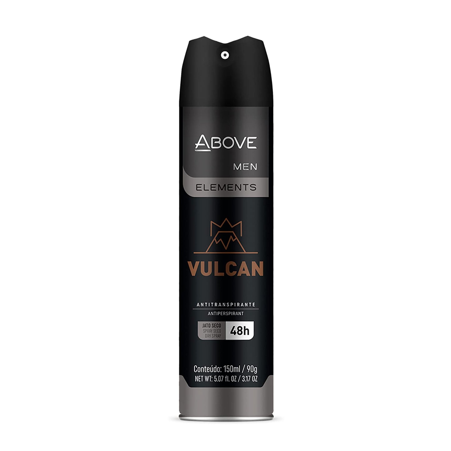 ABOVE 48 Hours Element Antiperspirant Deodorant Spray, Vulcan, 3.17 oz - Deodorant for Men - Sage, Pink Pepper, Basil Notes - Dr