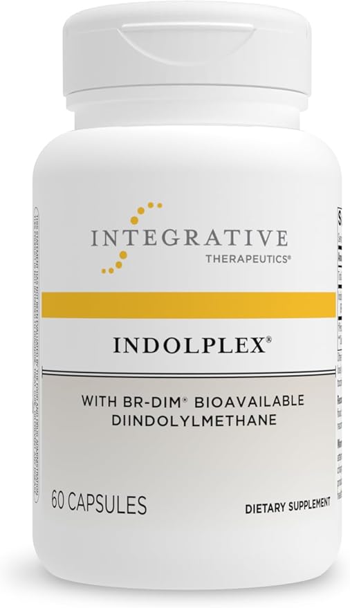 Integrative Therapeutics Indolplex - Bioavailable DIM Supplement - Supports Healthy Estrogen Balance* - Vegan & Gluten-Free Support Supplement - 60 Capsules