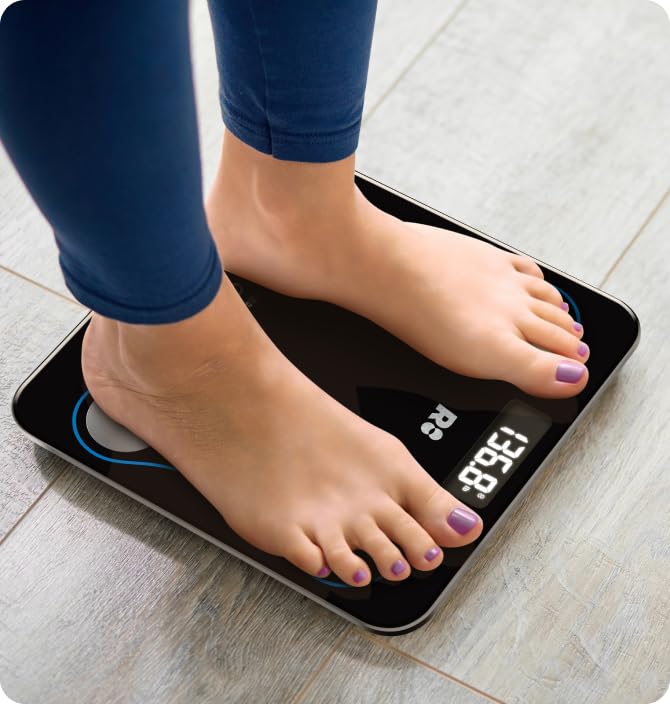 COUNTO Smart Scale- Digital Scale Measuring Body Parameters| Smart Bluetooth Body Fat Measurement Device, Body Composition...