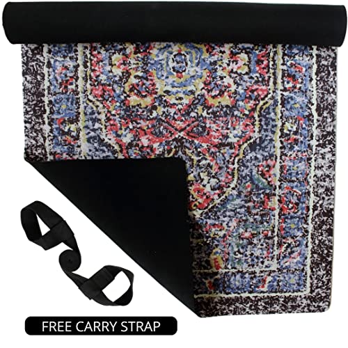 Plyopic. All In One Yoga Mat | Luxury Sweat-Grip Mat/Towel Combo | Ideal for Yoga, Hot Yoga, Bikram, Pilates, Workout & Ex...