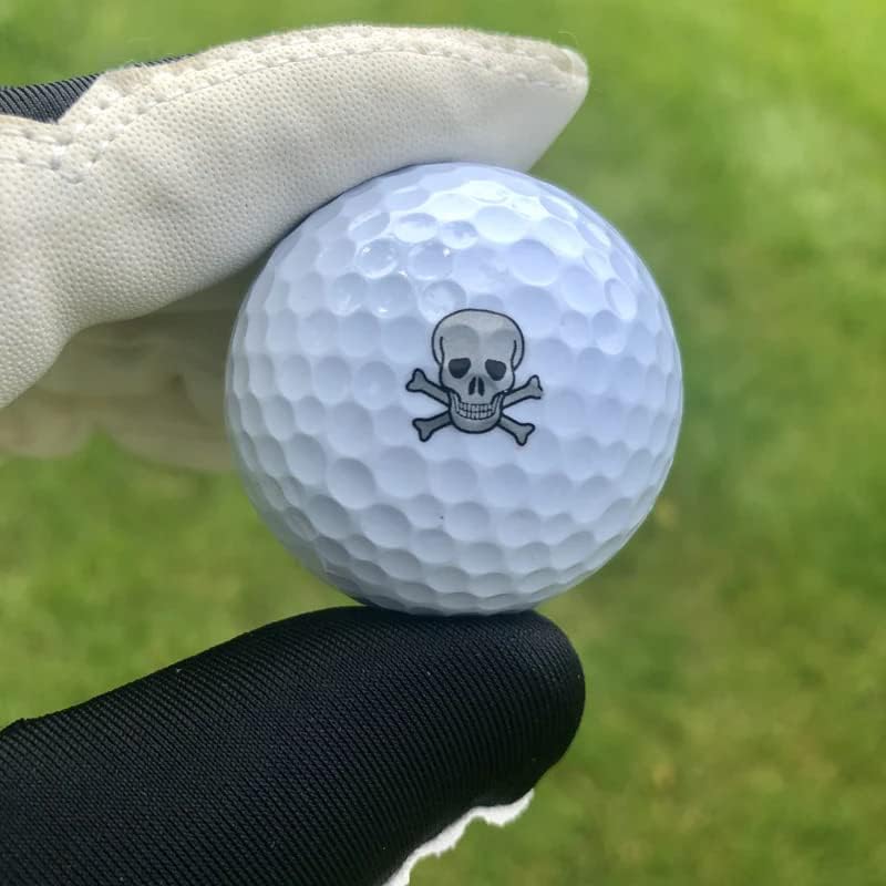 Golfdotz - USGA Rule Conforming Golf Ball Markers, Golf Ball Stickers for Marking Balls, No More Smearing from Stamps, Gifts for Golfers, Dads, and Retirees, (18-32-Count)