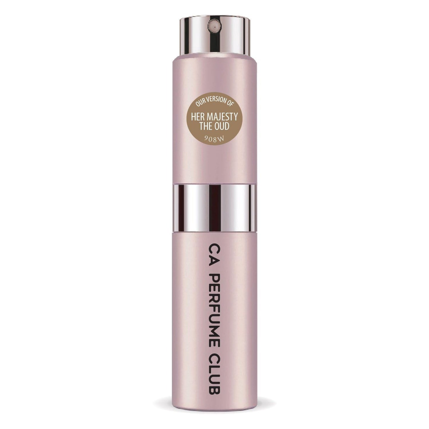 CA Perfume Impression of Her Majesty The Oud for Women Amber Floral Scent Long Lasting Perfumes for Women Eau De Parfum Travel Size Refillable Atomizer Spray 0.27 Fl Oz 8ml