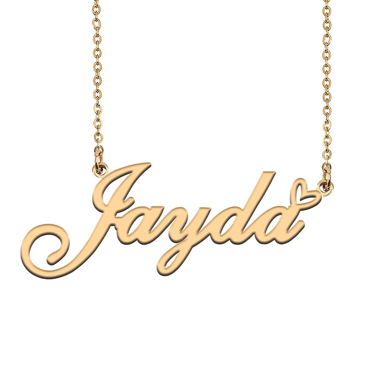 HUAN XUN Custom Initial Necklaces Gold for Women Jayda Necklace Personalized Jewelry Gifts for Mom Birthday