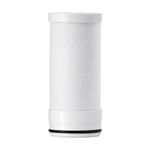 Waterdrop WD-FF-03A Faucet Replacement Filter, Carbon Block Filter Fits WD-FC-01, WD-FC-02, WD-FC-06, Reduces Chlorine, Heavy Metals and Bad Taste, Pack of 1