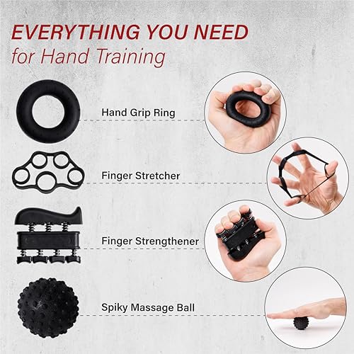 Adjustable Twister Arm Trainer – Upper Body Strength Workout Equipment for Home, Steel Resistance Exerciser with Grip & Fi...