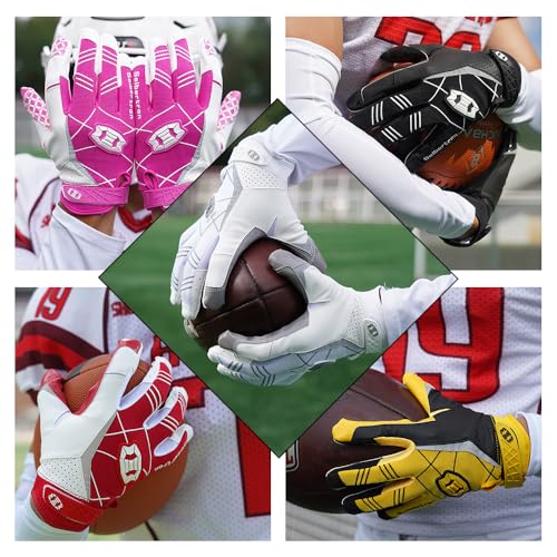 Seibertron Pro 3.0 Elite Ultra-Stick Sports Receiver Glove Football Gloves Youth and Adult