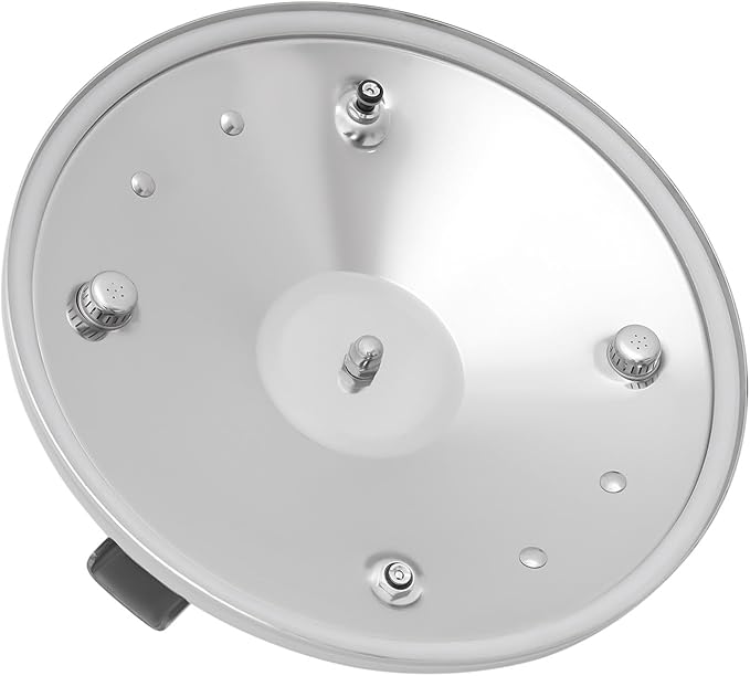 42.3QT Stainless Steel Pressure Cooker, 60Kpa Large Steamer Cooking Pressure Canner, Safety Valves, Compatible with Induction and Gas Stovetops for Family or Commercial