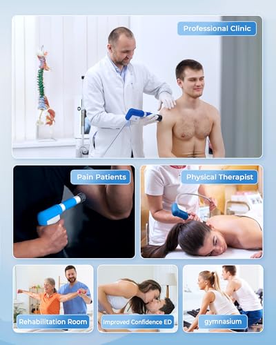 2026 Advanced Shockwave Therapy Machine, Extracorporeal Shock Wave Therapy Device for Pain Relief, ESWT Machine for Muscl...