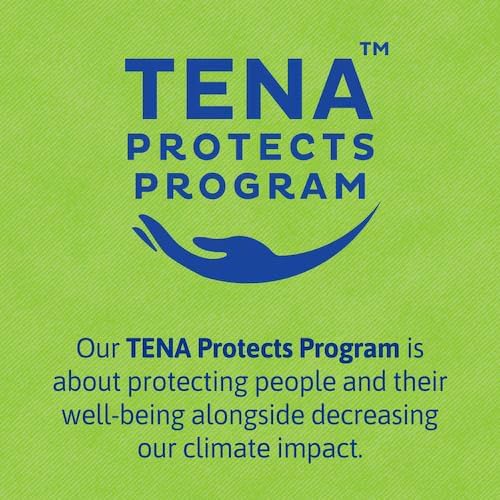 TENA Men Level 3 Incontinence Guards for Men, Heavy Absorbency, Maximum Protection, Odor Control,(Pack of 4-64 Count)