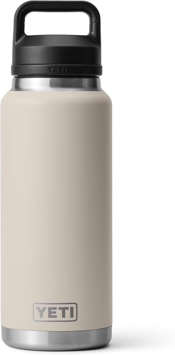 YETI Rambler 36 oz Bottle, Vacuum Insulated, Leakproof, Stainless Steel with Chug Cap