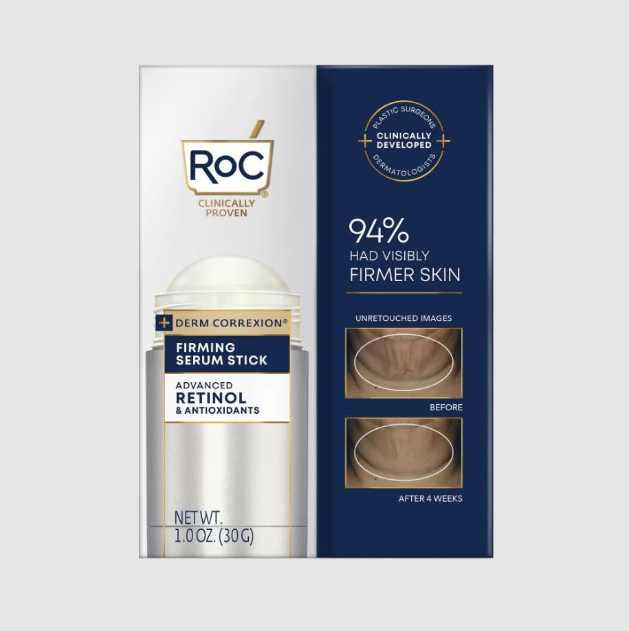RoC Derm Correxion Advanced Retinol Face Stick, Anti-Aging Facial Treatment 1oz