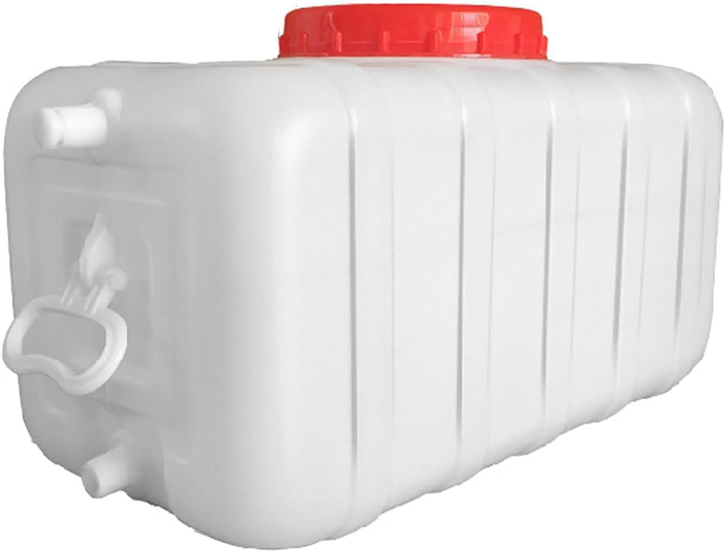 Water Storage Tank for Camping, Plastic Water Containers with Spigot for Emergency Water Storage Household Outdoor Camping Hiking Self-Driving Tour(Size:200L/53gallon)