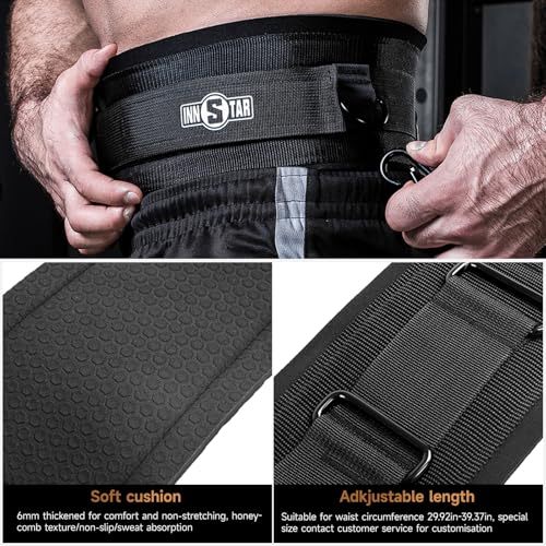 INNSTAR Vertical Jump Trainer Leg Strength Resistance Bands Set for Basketball Triple Jump Football Volleyball Training Pr...